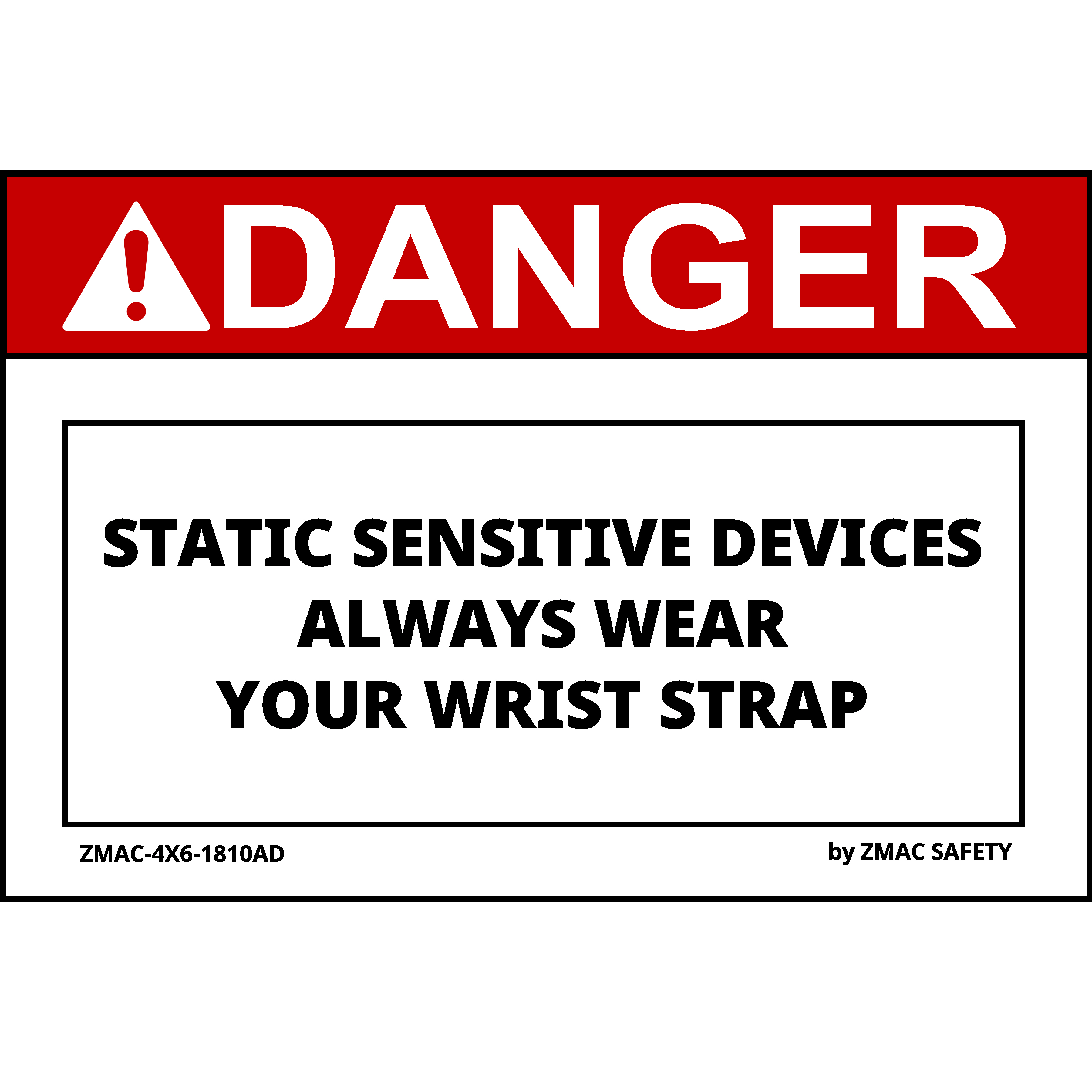 (10 Pack, 4"X6") Static System Warning Label (4 variations) #1810 | eBay